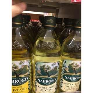 น้ำมันมะกอก Sabroso Extra Light Olive Oil 1000ml