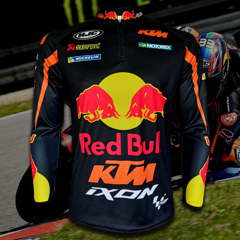 เสื้อแขนยาว โมโตจีพี MotoGP เสื้อทีม Red Bull KTM เสื้อบิ๊กไบค์-มอเตอร์ไซค์ #MG0031 รุ่น Miguel-O#88 ไซส์ S-5XL