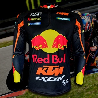 เสื้อแขนยาว โมโตจีพี MotoGP เสื้อทีม Red Bull KTM เสื้อบิ๊กไบค์-มอเตอร์ไซค์ #MG0031 รุ่น Miguel-O#88 ไซส์ S-5XL