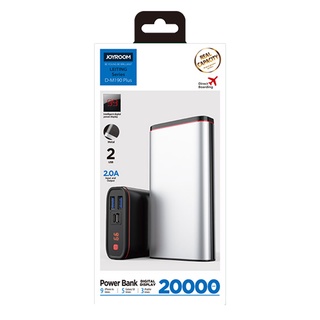 แบตสำรองจอยรูม พาวเวอร์แบงค์ ความจุ 20000mAh รุ่น D-M190 Plus Powerbank JOYROOM อุปกรณ์เสริมโทรศัพท์ของแท้