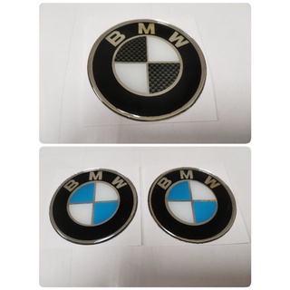 สติ๊กเกอร์เทเรซิ่นนูนวงกลม โลโก้ BMW ฟ้าขาว บีเอ็มดับบลิว logo ติดรถ ติดรถเด็ก แต่งรถ ติดดุมล้อ sticker ติดมอเตอร์ไซด์