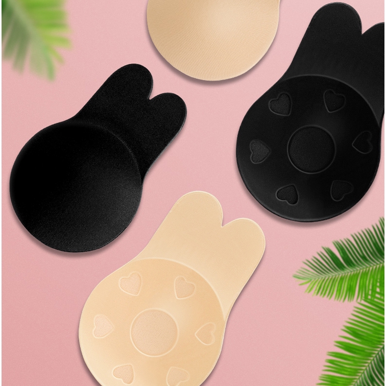 พร้อมส่งจากไทย Sanay Bra  (N186) บราแรบบิท ซิลิโคนปิดจุกแบบยกกระชับ  ซิลิโคนยกนมหูกระต่าย