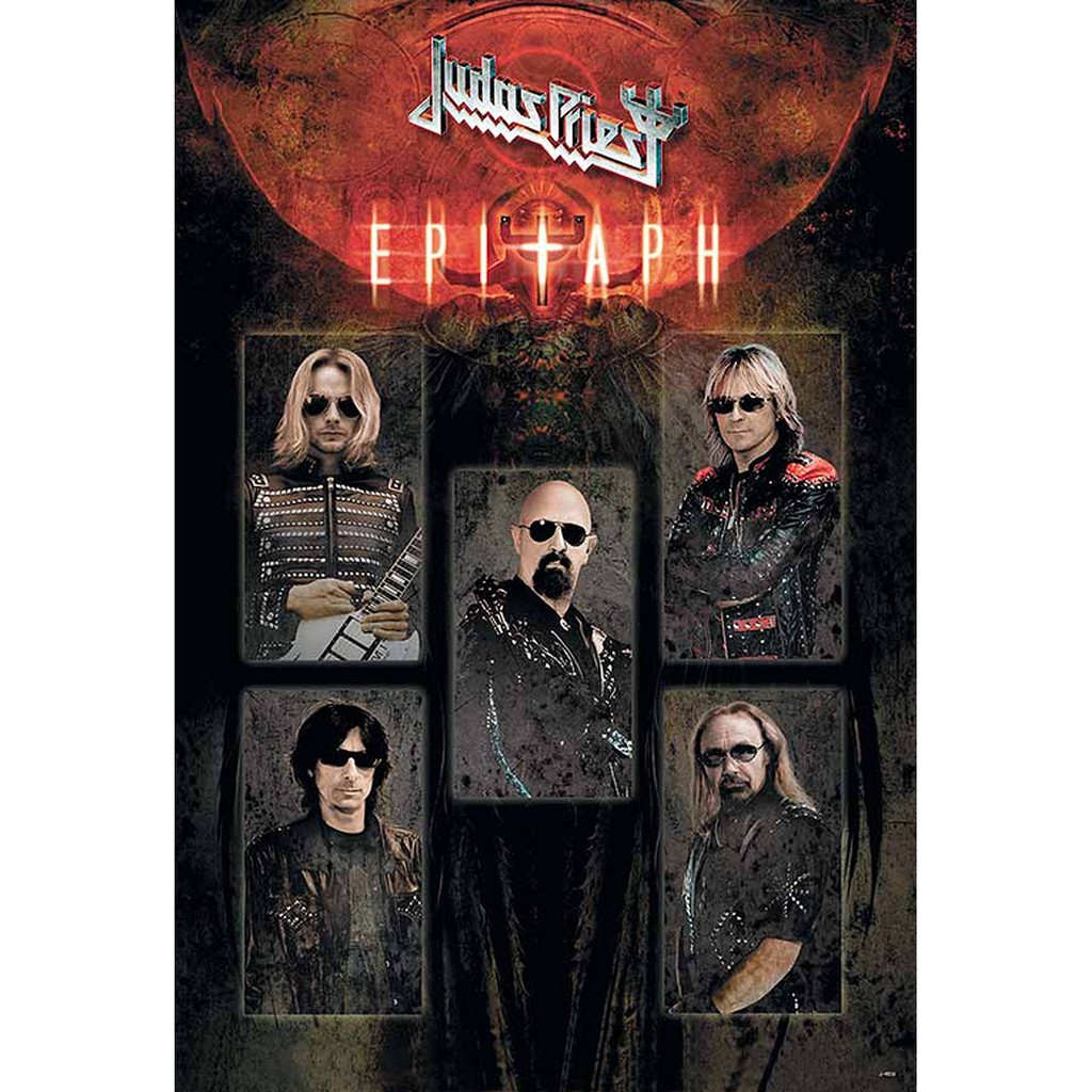 โปสเตอร์ รูปถ่าย วง ดนตรี เฮฟวีเมทัล Judas Priest (1969-Now) POSTER 24”x35” Inch English Heavy Metal