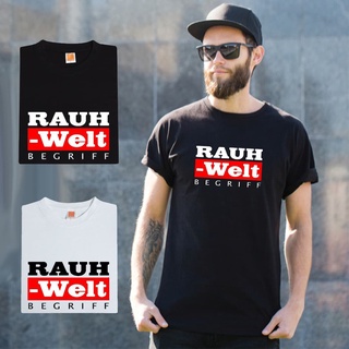 เสื้อยืดเกาหลี□◊เสื้อยืด RAUH-WELT - RWB TSHIRT - สไตล์ NARRO - JDM - UNISEX TEE- เสื้อยืดพิมพ์ลายกราฟิก