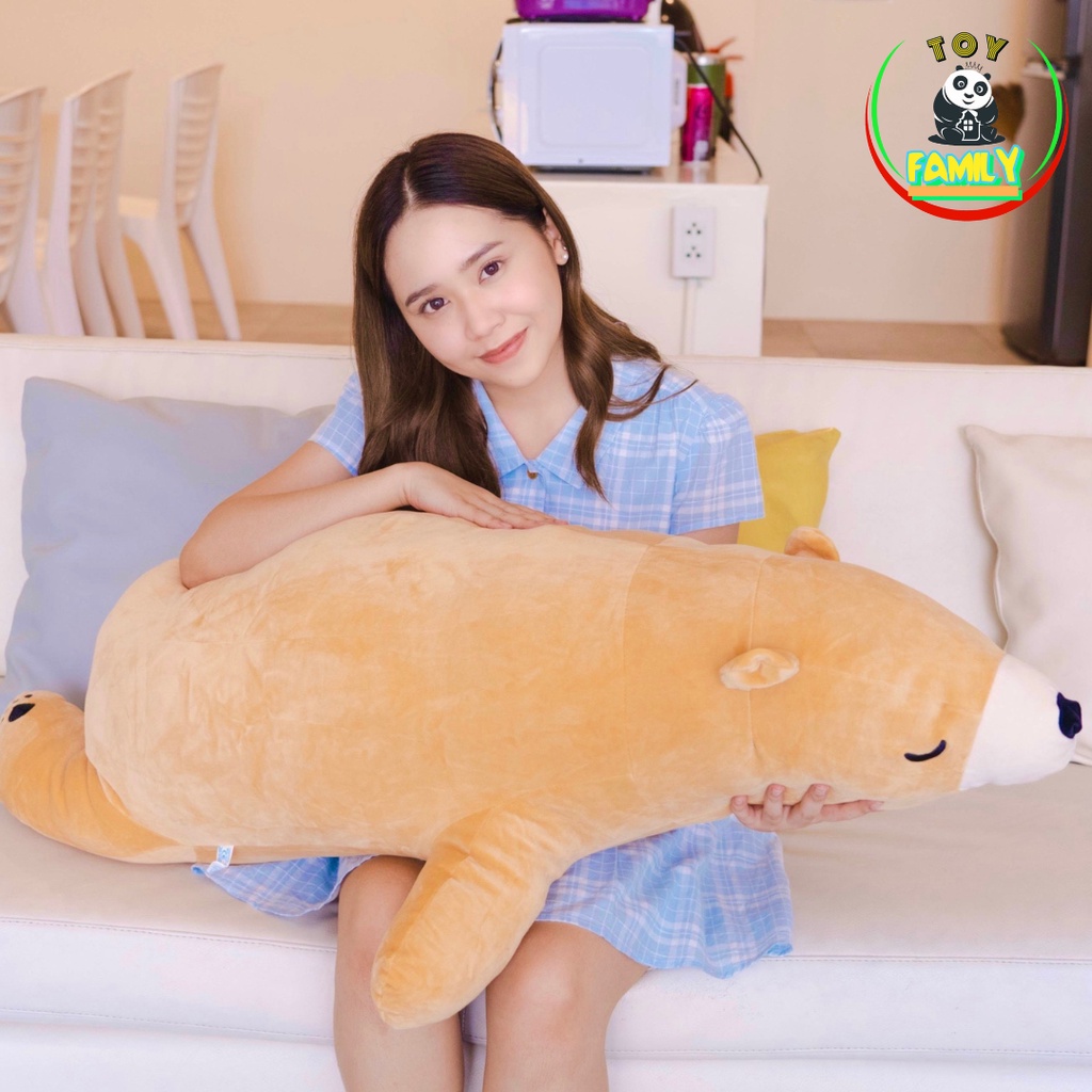 ตุ๊กตาน้องหมีขี้เกียจหลับปุ๋ย ขนาด 110CM 70CM น่ากอดสุดๆ ตุ๊กตาตัวใหญ่ เขียนการ์ดอวยพรได้ ของขวัญวันเกิด ของขวัญให้แฟน