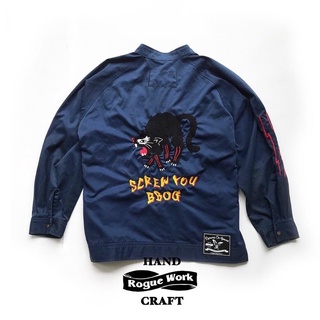 DOG SCREW JACKET (NAVY)