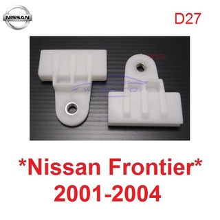 1คู่ กิ๊บรางกระจก NISSAN D22 FRONTIER 2001 - 2005 กิ๊บรับกระจก นิสสัน ฟรอนเทียร์ กิ๊บล็อค กิ๊บล๊อค ตัวหนีบกระจก คลิปหนีบ