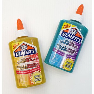 Elmers Colour Changing Glue New Series!! กาวเอลเมอร์ผสมทำสไลม์รุ่นเปลี่ยนสีได้ 147 mL