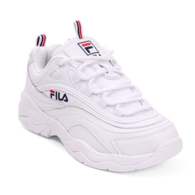 Fila ฟีล่า รองเท้าผ้าใบ  รองเท้าสีขาว UX Ray 1RM01150D WHT (2990)