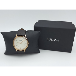 นาฬิกา BULOVA MENS 97A126 SLIM QUARTZ 40 MM พร้อมกล่อง (สภาพใหม่)