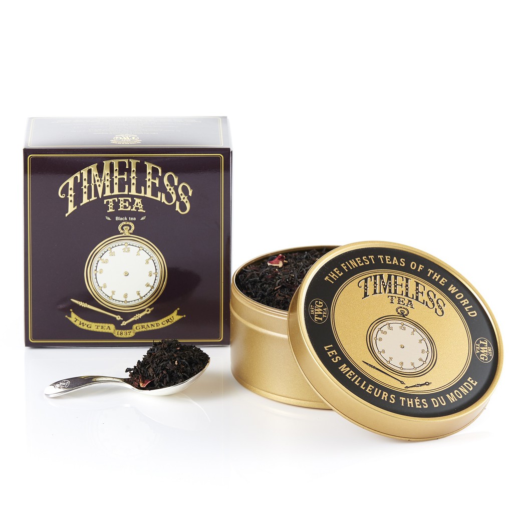 TWG Tea Timeless Tea Black Tea Caviar Tea Tin Gift 100g / ชา ทีดับเบิ้ลยูจี ชาดำ ไทม์เลส ที บรรจุ 100 กรัม