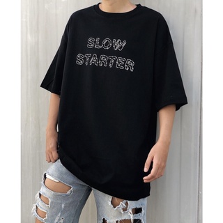 เสื้อ Oversize ร้าน A.HUHH ลาย slow starter