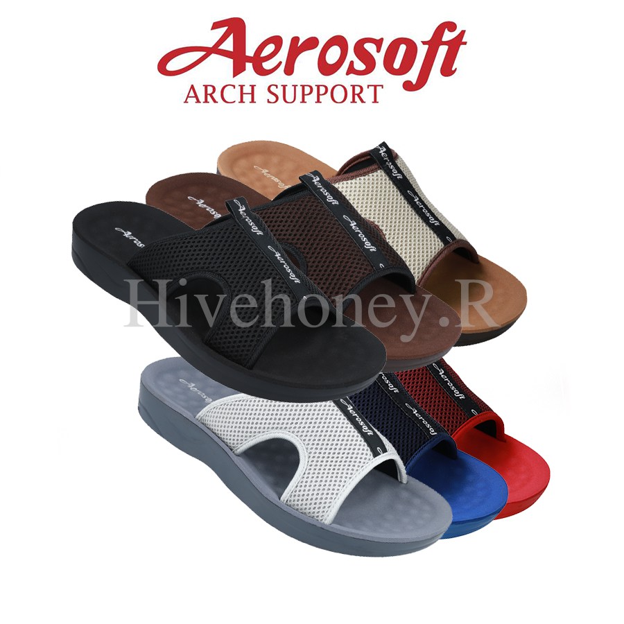 ☁️SM2021☁️ รองเท้าแตะเพื่อสุขภาพ aerosoft arch support(แอโร่ซอฟ)