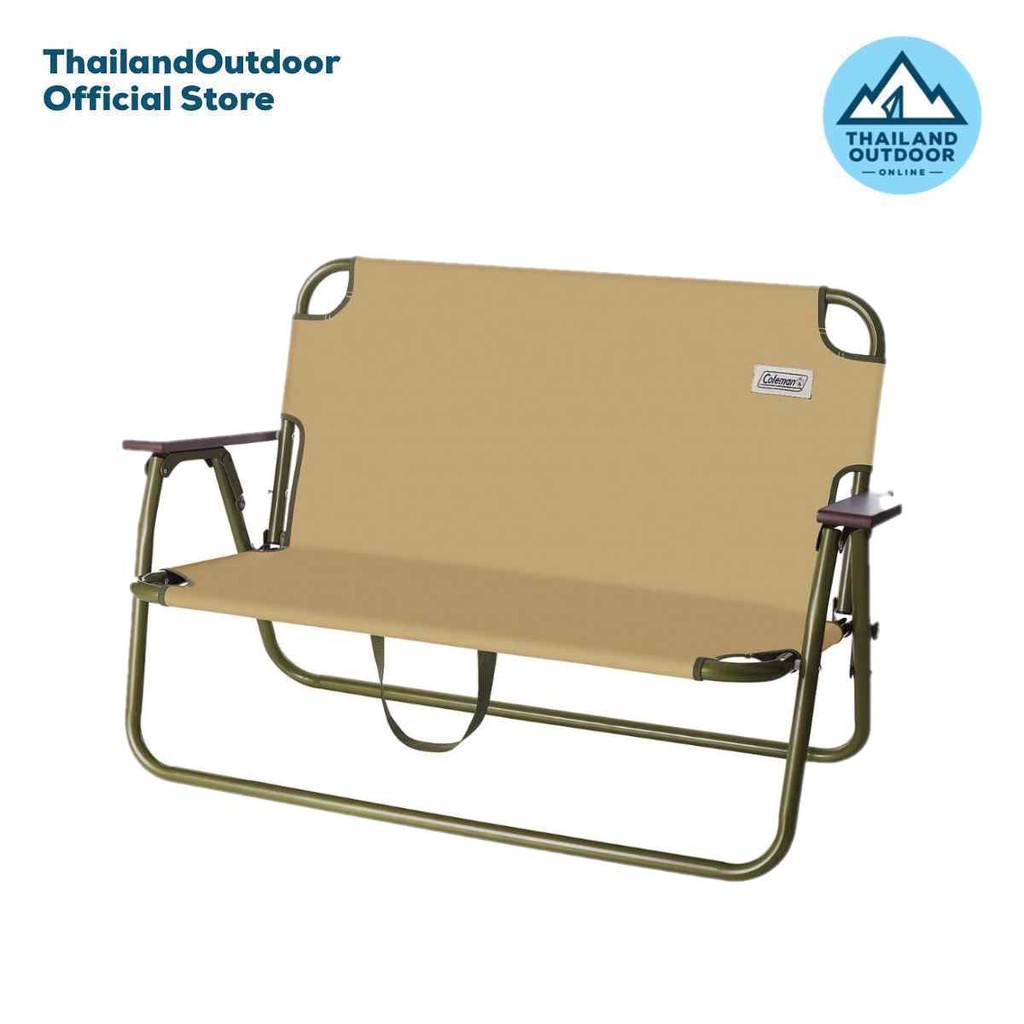 COLEMAN เก้าอี้ แค้มปิ้ง รุ่น RELAX FOLDING BENCH สี OD19 BEIGE 2000034676  Chair