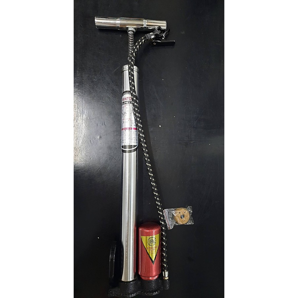 ที่สูบลมมือแบบมีหม้อพัก WINTON STRONG PUMP A102 TYPE JAPAN
