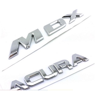 โลโก้ อาคูร่า เอ็มดีเอ็ค ติดด้านหลัง ฮอนด้า Acura Mdx letter logo for rear trunk