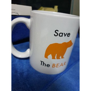 แก้วลายสะสม Save The BEAR