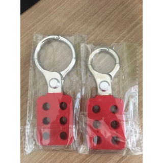 Aluminum Lockout Hasp 1นิ้ว /1.5 นิ้ว อุปกรณ์ล็อคนิรภัย Lockout Hasp หัวกลม สินค้าพร้อมส่ง