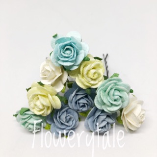 Flowrtytaleshop set กิ๊ฟกุหลาบ 10 ชิ้น 060
