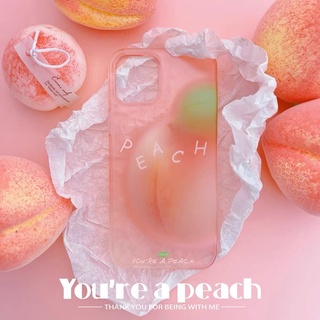 (Pre-order) เคส iPhone14 เข้าแล้วจ้า 🍑You’re a PEACH จากแบรนด์ JOEJOE STUDIO