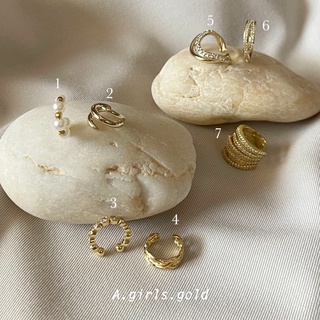 A.girls.gold :โค้ด 59K3K ช้อป 300.- ลด45 ear cuff เอียคัฟแบบเกี่ยว