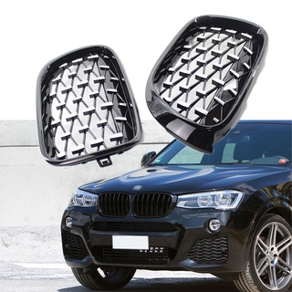 กระจังหน้ารถยนต์ อุปกรณ์เสริม สําหรับ BMW F25 F26 X3 X4 2014-2018