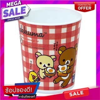 แก้วน้ำเมลามีน 250ml SUPERWARE RILAKKUMA MEETS WITH EGGS แก้วน้ำ MELAMINE TUMBLER 250ml SUPERWARE RILAKKUMA MEETS WITH E