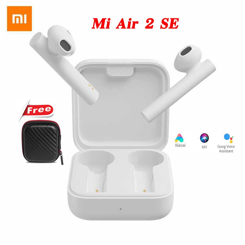 [โค้ดส่วนลด 10% โค้ด 5XWU5F95] Xiaomi Mi Air 2 SE หูฟังไร้สาย Bluetooth 5.0 ฟังก์ชั่นครบ มีกระเป๋าเก็บหูฟังแถมให้