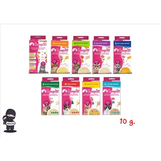 ChangeTer ขนมแมวเลีย อร่อยไม่ทำร้ายไต ไม่เค็ม ถูกใจแมวทุกตัว 1 กล่องมี 4 ซอง ประมาณ 10g ต่อซอง