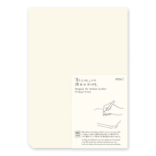 MIDORI MD Paper Pad &lt;A4&gt; Blank (D15236006) / สมุดฉีก MD ขนาด A4 แบบไม่มีเส้น แบรนด์ MIDORI จากประเทศญี่ปุ่น