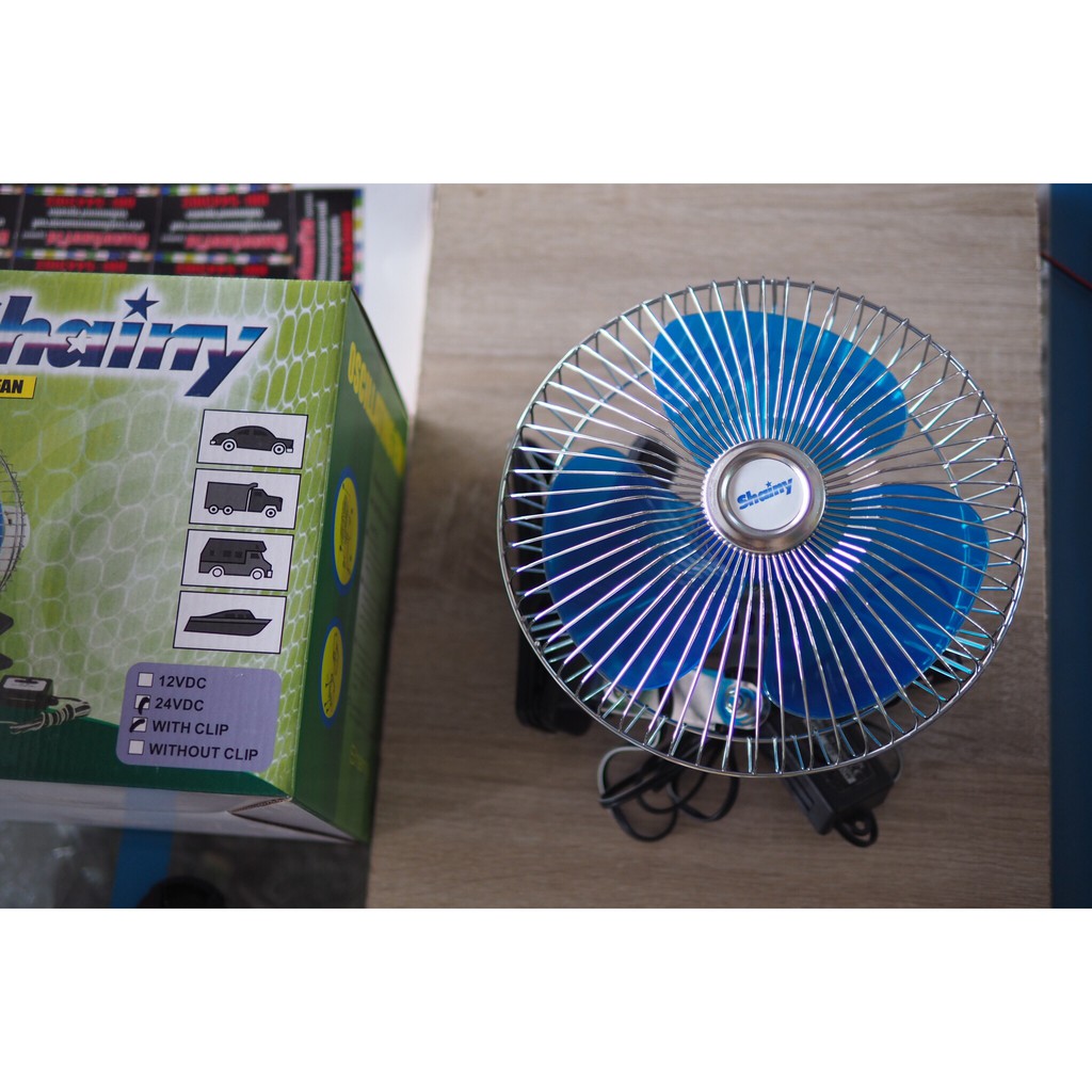 พัดลมติดรถบรรทุก รถยนต์ Shainy 12/24V 8นิ้ว 10นิ้ว - รูปที่ 5