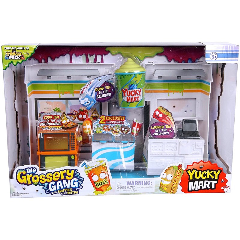 ลิขสิทธิ์แท้💯 The Grossery Gang Yucky Mart Playset