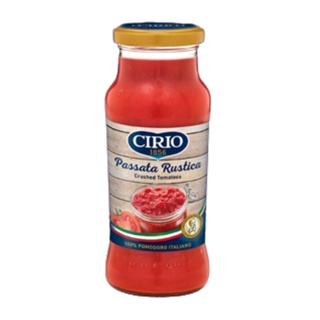 ซิริโอ้ ซอสมะเขือเทศ พาสซาต้า รัสติก้า 350 กรัม - Passata Rustica Tomato Ketchup 350g Cirio brand