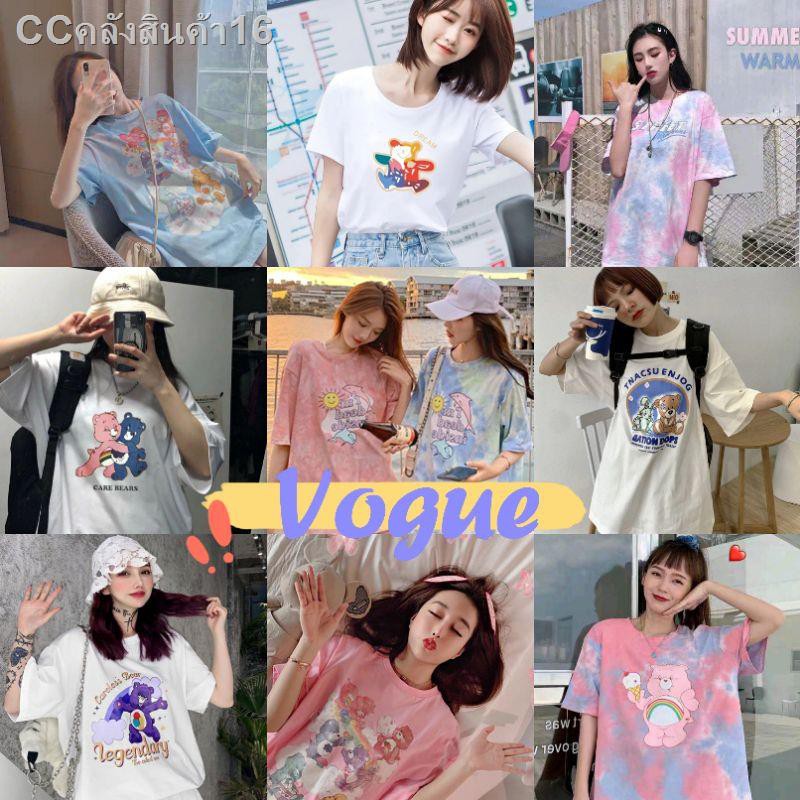 ❀CCshop 🌟 พร้อมส่ง🌟เสื้อ​ยืดลายมัดย้อม​  unisex  ร้านโว๊ก​( TX )1