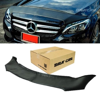 หน้ากากหนังกันหินกันแมลงหุ้มฝากระโปรงหน้ารถยนต์ Benz C350E