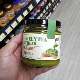 ecook​ ​เกาหลี แยม ทาขนมปัง รส ชาเขียว max33 fellz  green tea spread  250g