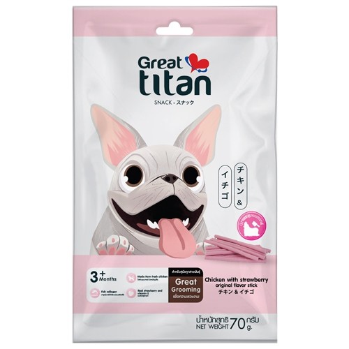 Great titan ขนมสุนัข ขนาด 70 G