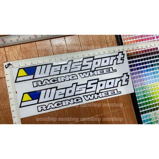 สติกเกอร์ DECAL KERETA WEDSSPORT RACINGWHEEL