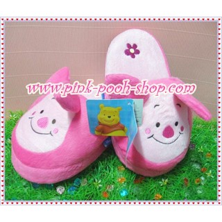 PG-00097  รองเท้าแตะใส่ในบ้าน (Slipper) พิกเลท Piglet ของแท้