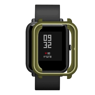 เคสนาฬิกา กันกระแทก สำหรับ amazfit bip huami amazfit watch bip youth lite BIP U Pro:8 สีขาว ขนาด 20 มม.