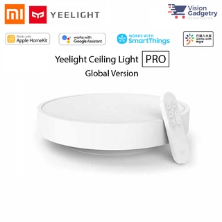 Xiaomi Yeelight Mi Mijia โคมไฟติดเพดาน LED อัจฉริยะ PRO Wifi บลูทูธ รีโมตคอนโทรล Homekit YLXD76YL