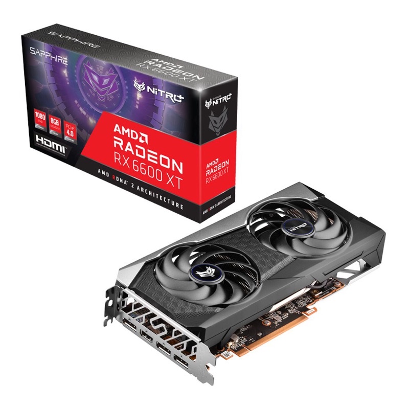 SAPPHIRE NITRO+ AMD RADEON RX 6600 XT - 8GB GDDR6 | Shopee Thailand