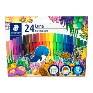ปากกาเมจิก Staedtler รุ่น Luna 327 ชุด24สี