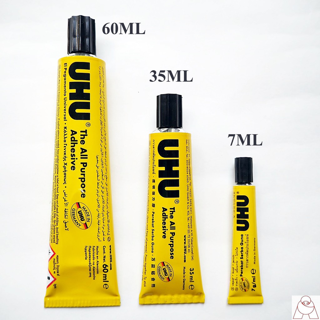 UHU กาวสารพัดประโยชน์ UHU มี3ขนาด   - 7ML  - 35ML  - 60ML