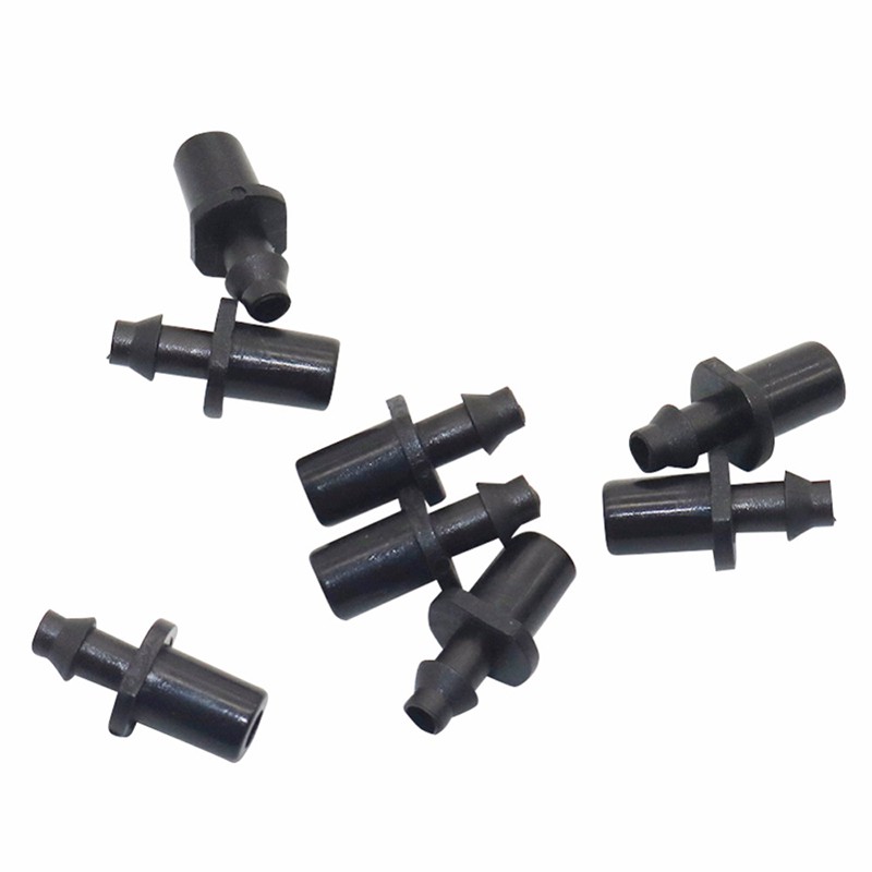 10 ชิ้น 6/7.5 มม.เดี่ยว Barb ตัวเชื่อมต่อตรงท่อ Quick Coupling สําหรับ 1/4 "Hose