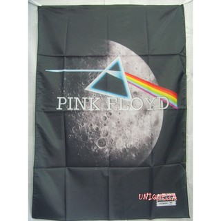 ธงวง Pink Floyd ธง ป้ายผ้า วงดนตรี วงร็อค Heavy Metal Rock Banner Flag Cloth Hanger