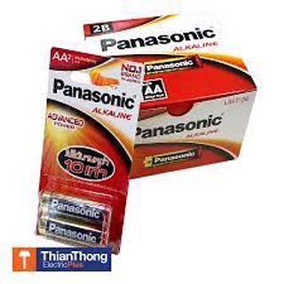 ถ่านอัลคาไลน์AA/LR6T/2B(แพ็ค2ก้อน)Panasonic