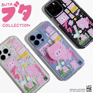 🐷BUTA Case Collection !🐷(เเจ้งรุ่น/สีเครื่อง/ลายGripTok ทางหมายเหตุหรือinboxนะคะ* )