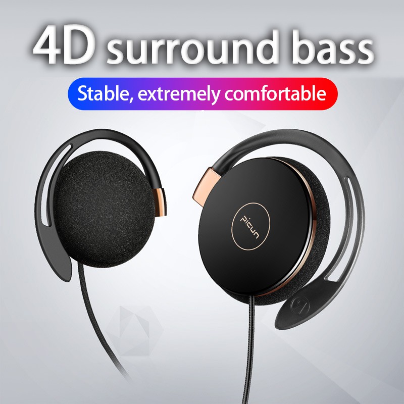 【จัดส่งรวดเร็ว】ชุดหูฟังสเตอริโอ Hifi 4D 3.5 มม. ลดเสียงรบกวน พร้อมไมโครโฟน สําหรับโทรศัพท์มือถือ Pc Mp3