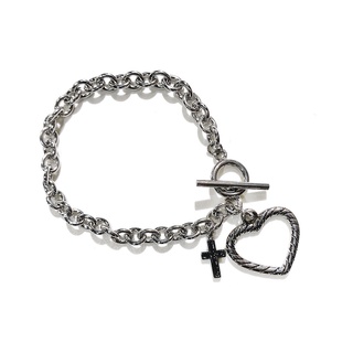 🇰🇷byyum🇰🇷Handmade products in Korea [Big hearts and cross bracelets]